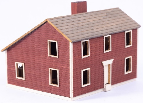 Gudgel 1/144th Salt Box House